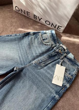 Straight джинси zara прямі джинси