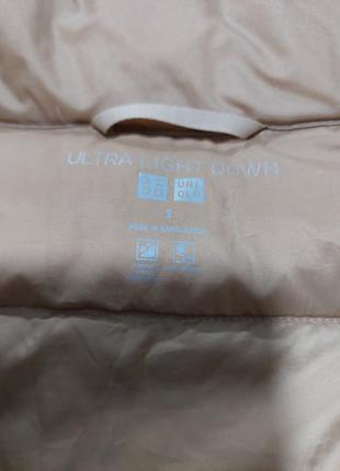 Пухова ультралегка куртка uniqlo3 фото