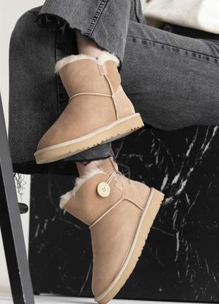 Угги угги натуральные замшевые baileyрдинал ginger mini