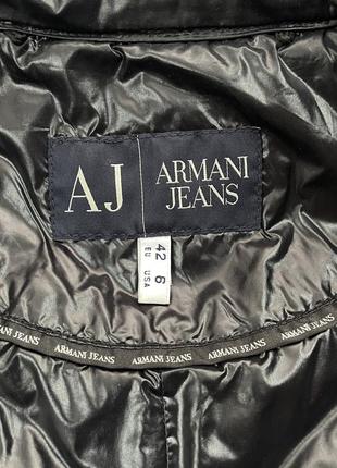 Armani jeans женская куртка пуховик оригинал4 фото