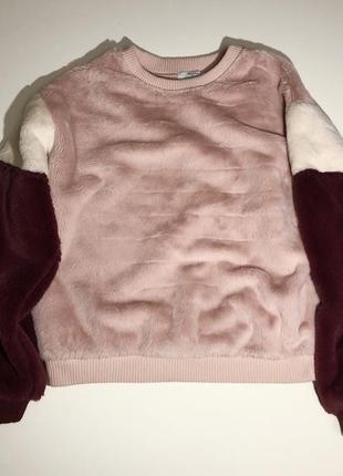 Плюшева толстовка bershka