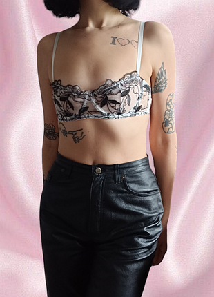 Легкий прозрачный бюстгальтер лифчик. 1+1=3♥️