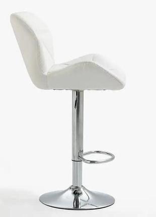 Барний стілець virgo x12 white comfortable plus