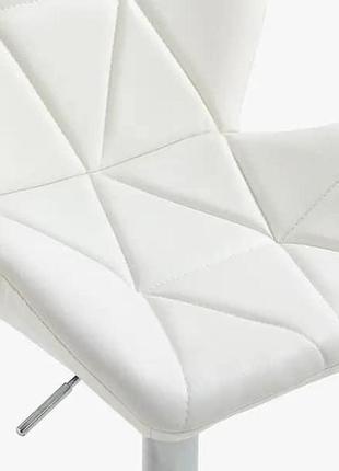 Барний стілець virgo x12 white comfortable plus