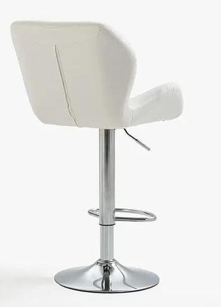 Барний стілець virgo x12 white comfortable plus