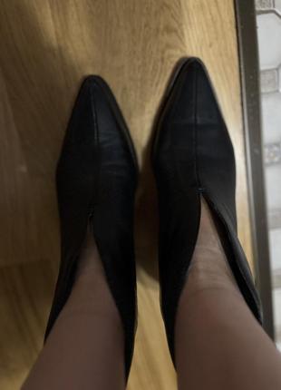 Ботинки кожаные zara, состояние идеал4 фото