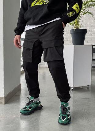 Мужские штаны карго staff tu cargo black