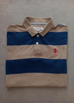 Брендовая футболка поло u.s.polo assn.