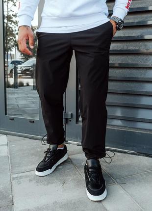 Штаны повседневные staff pa spandex black