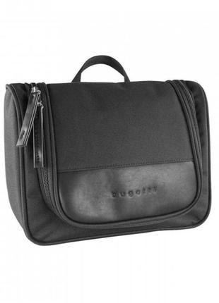 Несесер bugatti contratempo (косметичка для туалетного приладдя) чорний. оригінал