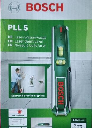 Уровень лазерный bosch pll 5
германия. оригинал