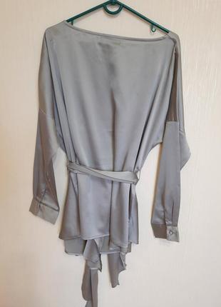 Шелковый пиджак кимоно блуза4 фото
