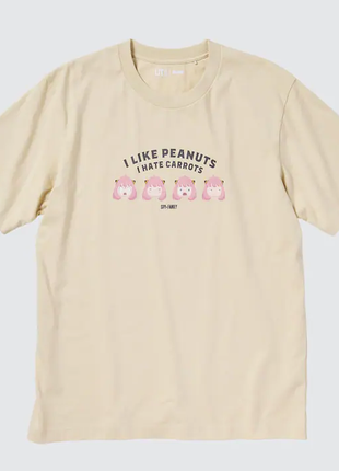 Футболка с графическим принтом sry x family ut uniqlo