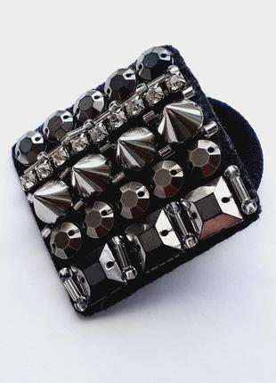 Прикраса для волосся, резинка з шипами в стилі глем-рок