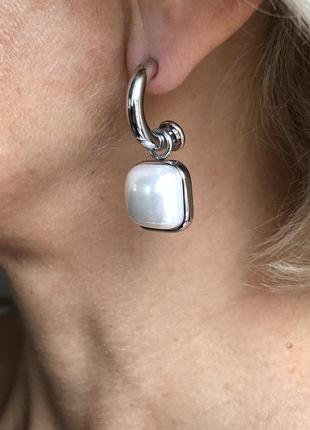 Серьги из медицинской стали