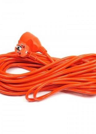 Удлинитель пвс 2*1,5 мм 10 м для электро и садового инструмента влагозащитный ip20
