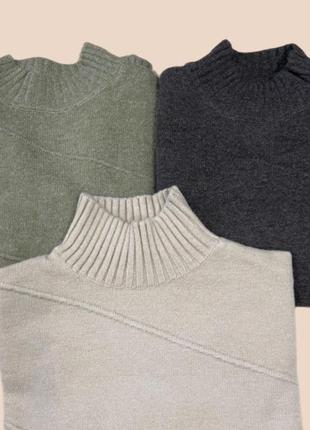 Женский свитер оверсайз 3