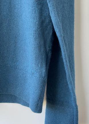 Жіноча бірюзова кофта, вовняний светр. синій світшот tommy hilfiger3 фото