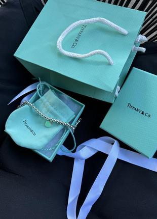 Браслет tiffany&co серебро 925