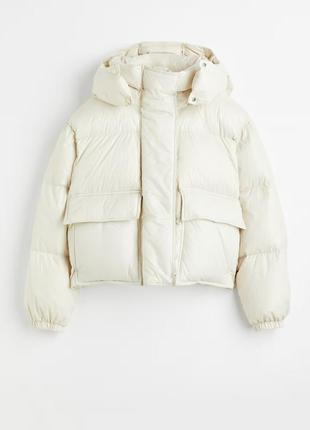 Куртка пуховик h&m premium пух/перо