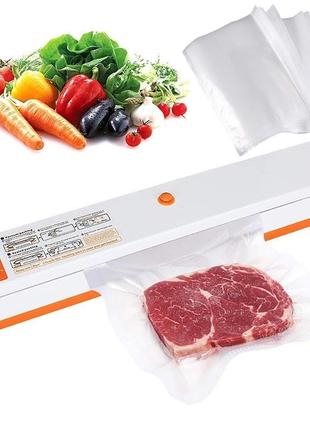 Вакууматор, вакуумный упаковщик ручной для продуктов freshpack pro, бытовые вакуумные упаковщики для дома