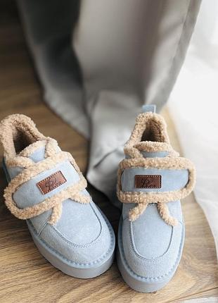 Голубі тедді угги новинка / в наявності