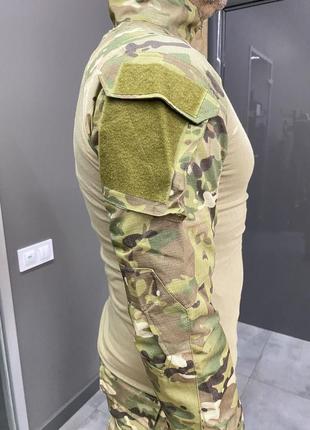 Армейская кофта убакс, мультикам, размер m, с пазами под локти, yakeda combat, тактическая рубашка убакс ll4 фото