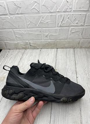 Крутые черные кроссовки STUSSY × nike Dark AIR ZOOM SPIRIDON CAGED PURE PLATINUM BLACK-WHITE 28cm