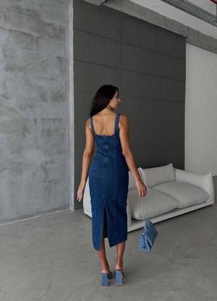 Сукня джинсова4 фото