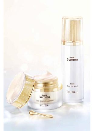 Набір мініатюр для омолодження й освітлення шкіри sum37 losec summa elixir  (30 мл)