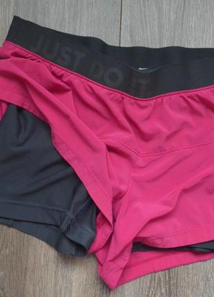 Жіночі шорти для фітнесу занять спортом nike dri-fit