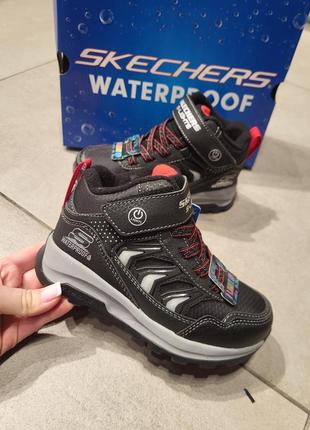 Черевики зимові для хлопчика skechers sn406410l оригінал