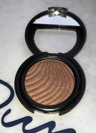 Тіні для повік flormar mono eyeshadow 33 033 stardust brown коричневі шимерні сяйливі блискучі оксамитові тіні для макіяжу очей компактні з дзеркалом