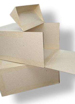 Архивные короба для систематизации документов из переплётного картона (оклеенный)...