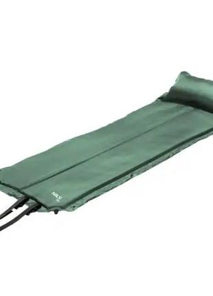 Самонадувний каремат, килимок nils camp nc4008 (57х188х2,5см) олива польща