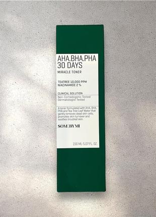 Some by mi - aha bha pha 30 days miracle toner