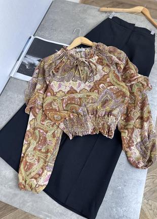 Блуза в принт