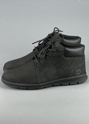 Фірмові шкіряні демісезонні черевики timberland hoverlite