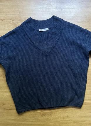 Оверсайз свитер zara