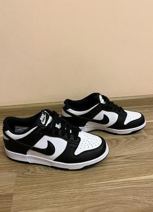 Кроссовки кожаные nike dunk low