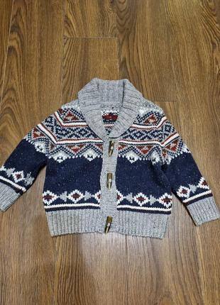 Вязаный кардиган