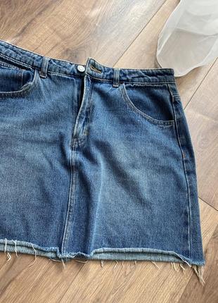 Джинсовая юбка юбка джинсовая2 фото