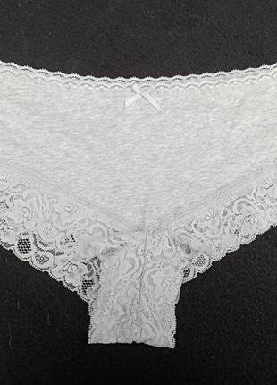 Трусики женские с кружевом, xl