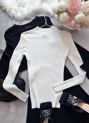 Молочно-кремовый гольф h&m