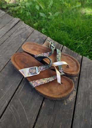 Кожаные шлепанцы copenhagen shoes