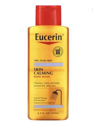 Eucerin гель для душа успокаивающий для сухой и раздраженной кожи, без запаха