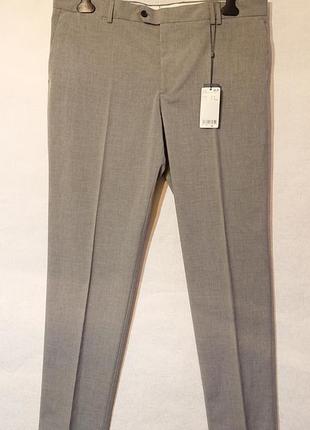 Мужские классические брюки mango 50 52 54 xl 2xl штаны