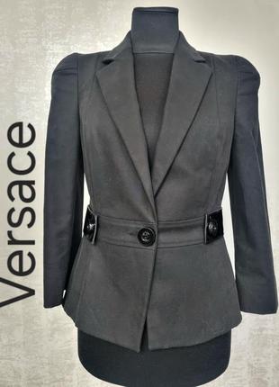 Versace дизайнерский коттоновый пиджак