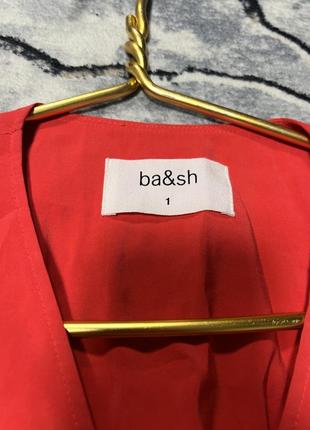 Жіноча сукня міді червона ba&sh8 фото