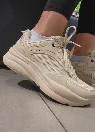 Кроссовки женские skechers оригинал 177402 sand3 фото